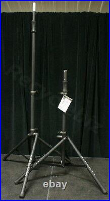 New (Pair) Ultimate Support TS-100B Speaker Stands TS100 (2) Hydraulic Stands