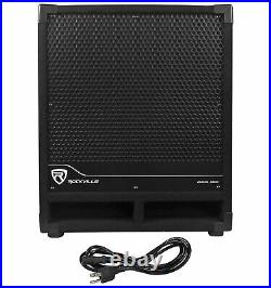 New Rockville RBG12S 12 1400w Powered Subwoofer Sub For Church Sound Systems