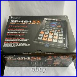 New Roland Linear Wave Sampler SP-404SX Compact Sampler From Japan in Box Set