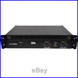 New SEISMIC AUDIO Power Amplifier PA/DJ Amp 3000 Watts
