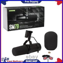 New Shure SM7B Vocal Dynamic Vocal Studio Recording Podcasting Microphone UK