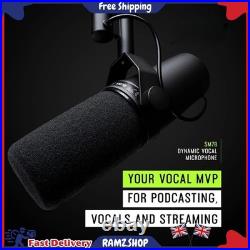 New Shure SM7B Vocal Dynamic Vocal Studio Recording Podcasting Microphone UK New Shure SM7B Vocal Dynamic Vocal Studio Recording Podcasting Microphone UK