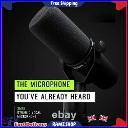 New Shure SM7B Vocal Dynamic Vocal Studio Recording Podcasting Microphone UK