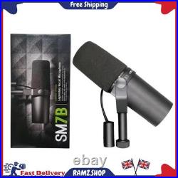 New Shure SM7B Vocal Dynamic Vocal Studio Recording Podcasting Microphone UK