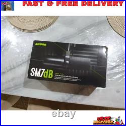 New Shure SM7dB Dynamic Microphone Black