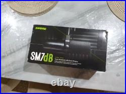 New Shure SM7dB Dynamic Microphone Black