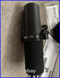 New Shure SM7dB Dynamic Microphone Built In Preamp Streaming Podcast Recording