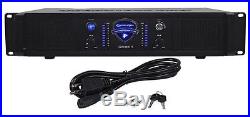 New Technical Pro LZ3200 3200 Watt 2-Channel Amplifier 2U Rack DJ Power Amp