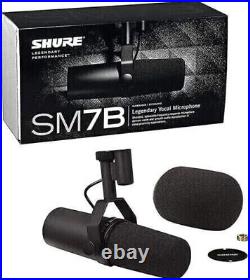 New UK Shure SM7B Cardioid Dynamic Vocal Studio Recording Microphone Gifts