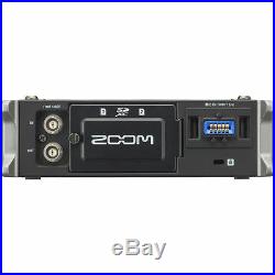 New Zoom F4 Multitrack Field Recorder Timecode 6 Inputs / 8 Tracks Auth. Dealer