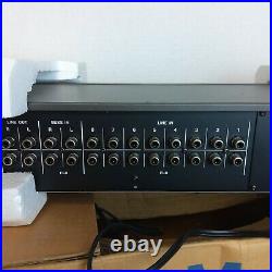 New old stock in box Tascam M-1B, 8 Channel Line Mixer Vintage Rack w manual