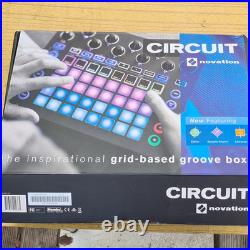 Novation Circuit Groovebox with Pad Triggers, Tabletop, Black