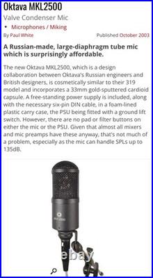 Oktava MKL 250 Vintage Microphone