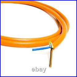 Orange Flexible Mains Cable 3 Core Garden Flex