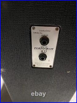 Original Portogram Speakers 1 x Celestian G15-50 1 x Celestion