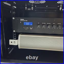 PA System Complete Adastra RM60B 40W Horn Speaker 19 Rack Cabinet Batteries