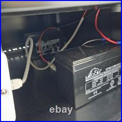 PA System Complete Adastra RM60B 40W Horn Speaker 19 Rack Cabinet Batteries