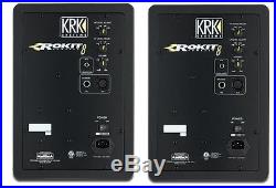 PAIR KRK Rokit 8 G3 Active Studio Monitors Powered Speakers Recording 8 100W