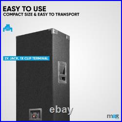 PAIR Max 2x15 3000w Passive DJ BAND KARAOKE PA DISCO Loud Bass Speakers SSC2811