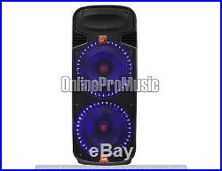 PBX6100S Professional Dual 15 2 Way Passive Speaker with LED Accent Lighting