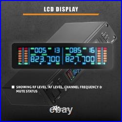 PD220 UHF Dual Handheld Wireless Microphone System 2x80 Channel Best Quality