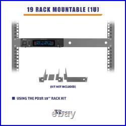 PD220 UHF Dual Handheld Wireless Microphone System 2x80 Channel Best Quality