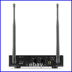 PD220 UHF Dual Handheld Wireless Microphone System 2x80 Channel Best Quality