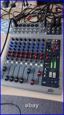 PEAVEY PV10USB Compact 10 Channel Mixer with usb interface and effects built in