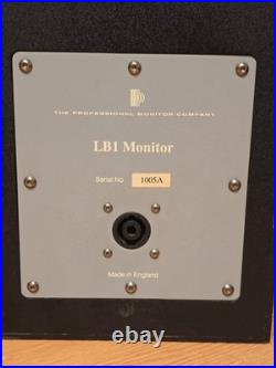 PMC LB1 Passive Studio Speakers Black, Pair