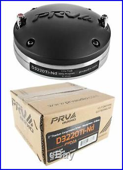 PRV Audio D3220TI-ND Compression Driver Magnet 220 Watts 8 Ohm Pro Car Audio