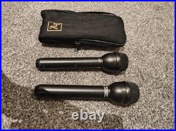 Pair Electro-Voice RE50/B Omnidirectional Dynamic Microphone