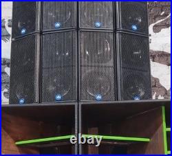 Pair Of Renkus Heinz SR81/12 350w Program Mid Top Speakers. Bracket Mount Points