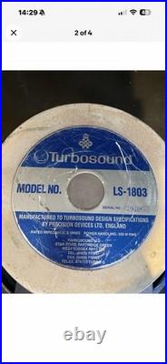 Pair Of Turbosound TXD-518