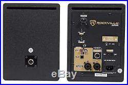 Pair Rockville APM5W 5.25 2-Way 250W Powered USB Studio Monitors+Stands+Pads Pair Rockville APM5W 5.25 2-Way 250W Powered USB Studio Monitors+Stands+Pads