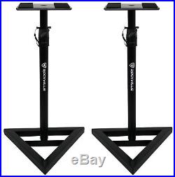 Pair Rockville APM5W 5.25 2-Way 250W Powered USB Studio Monitors+Stands+Pads Pair Rockville APM5W 5.25 2-Way 250W Powered USB Studio Monitors+Stands+Pads