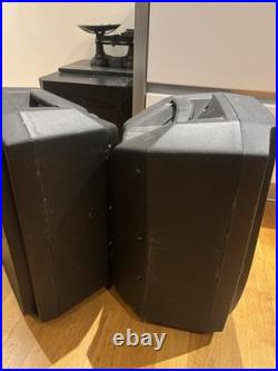 Pair of 800W DB Technologies 10 inch Active Powered Speakers with carry cases