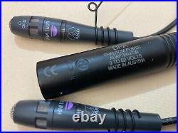 Pair of AKG HM1000 mics, + CK31 cardioid capsules from pet free, smoke free home