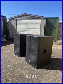Pair of Electro-Voice TX1181 passive 18 subwoofers in good very condition