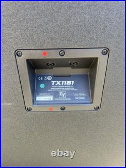 Pair of Electro-Voice TX1181 passive 18 subwoofers in good very condition