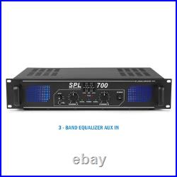 Pair of MAX 10 Speakers + Cables + Skytec Power Amp 600 Watt UK Stock