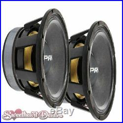 Pair of PRV Audio 12MR2000 12 Pro Audio Midrange Loudspeaker Woofer 8 Ohm