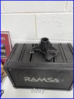 Panasonic RAMSA WS-A80E PA Speakers Pair 160W 8? With Pole Mounts