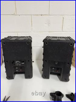 Panasonic RAMSA WS-A80E PA Speakers Pair 160W 8? With Pole Mounts