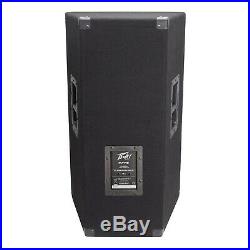 Peavey 2-Way 15 800W Passive Carpeted Pro PA DJ Sound Speaker System PV 115