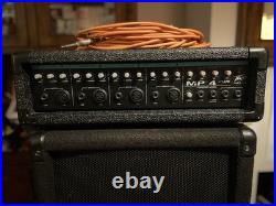 Peavey PA System With Carlsbro Speakers and Speaker stands