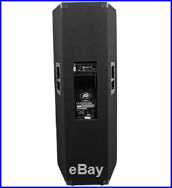 Peavey PV215D PV 215D Powered Dual 15 DJ Speaker 400 Watt Active PA, Class D