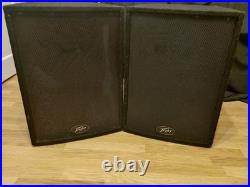 Peavey UL 15 4 ohm passive speakers (pair), 1000 watts program