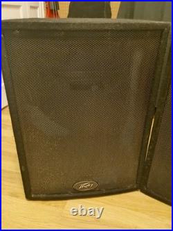 Peavey UL 15 4 ohm passive speakers (pair), 1000 watts program