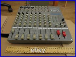 Phonic MM122 12-2 Analogue Compact/Sub Mixer 4 Mic 4 Stereo 8 Fader Studio Band