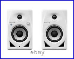 Pioneer DJ DM-40D-BT-W 4 2-Way Class-D Active Monitor Bluetooth PAIR White